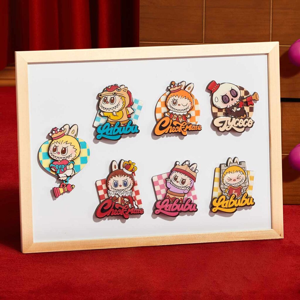 THE MONSTERS Let's Checkmate Series-Fridge Magnet Blind Box