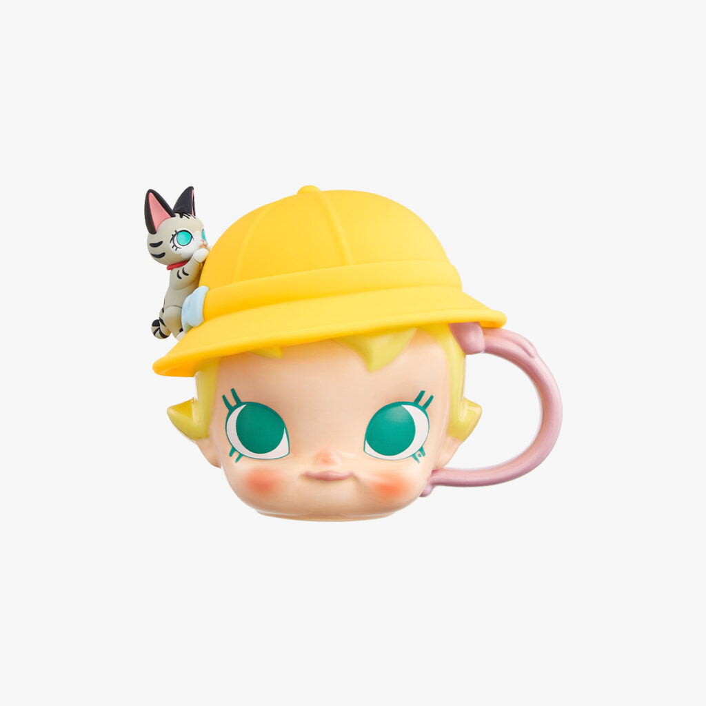 Baby Molly & Baby Tabby Series-Big Head Ceramic Cup
