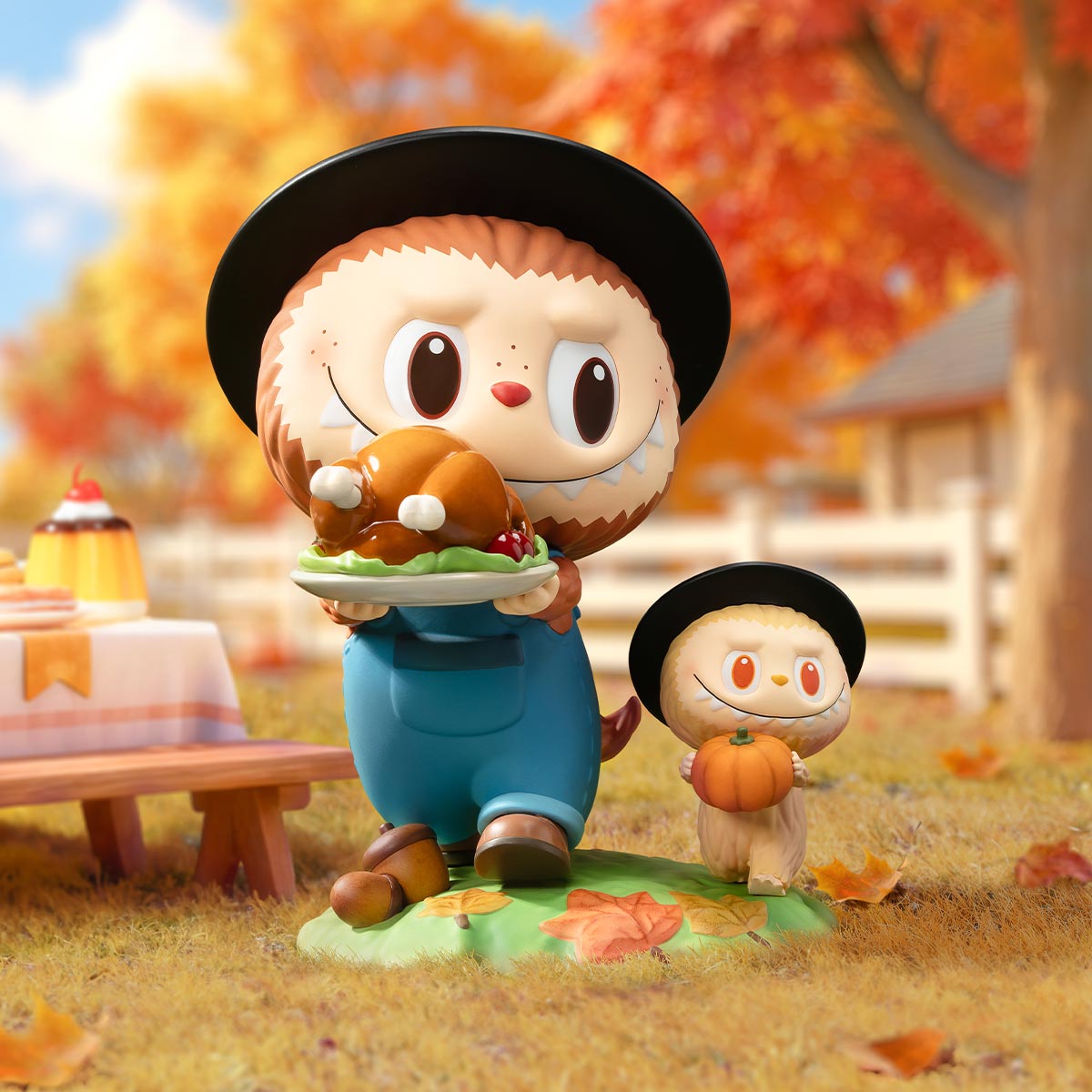 THE MONSTERS Thanksgiving Figurine