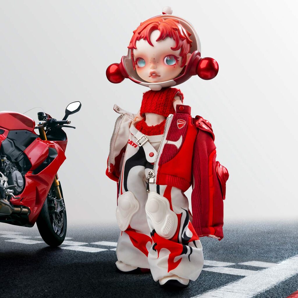SKULLPANDA × DUCATI 1/6 Action Figure