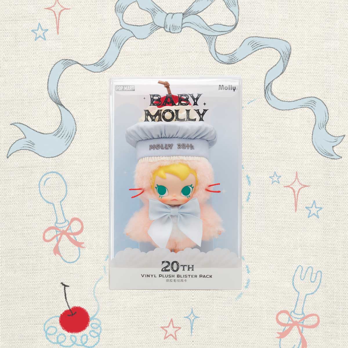 Baby Molly 20th Anniversary Vinyl Plush Blister Pack