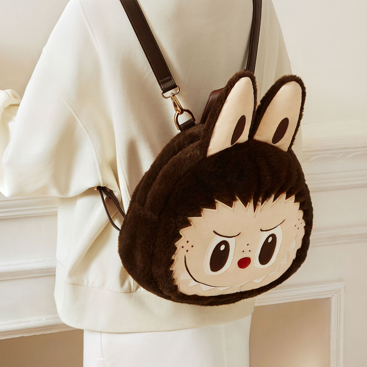 LABUBU Classic Bag Series – Big Backpack Head