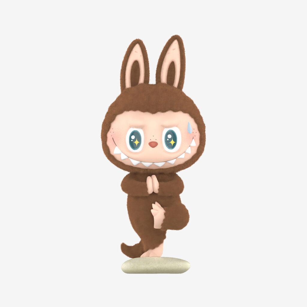 Labubu THE MONSTERS Lazy Yoga Series Figures