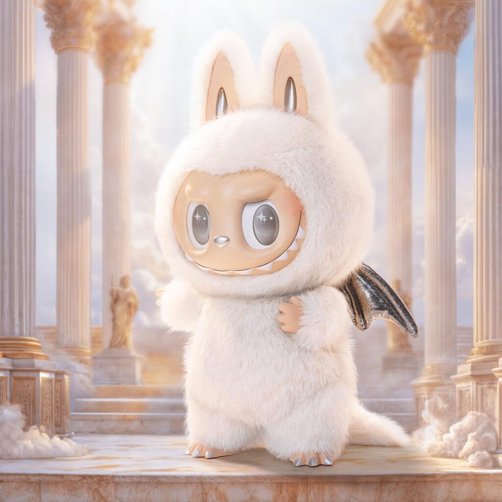 Labubu THE MONSTERS – ANGEL IN CLOUDS Vinyl Face Doll